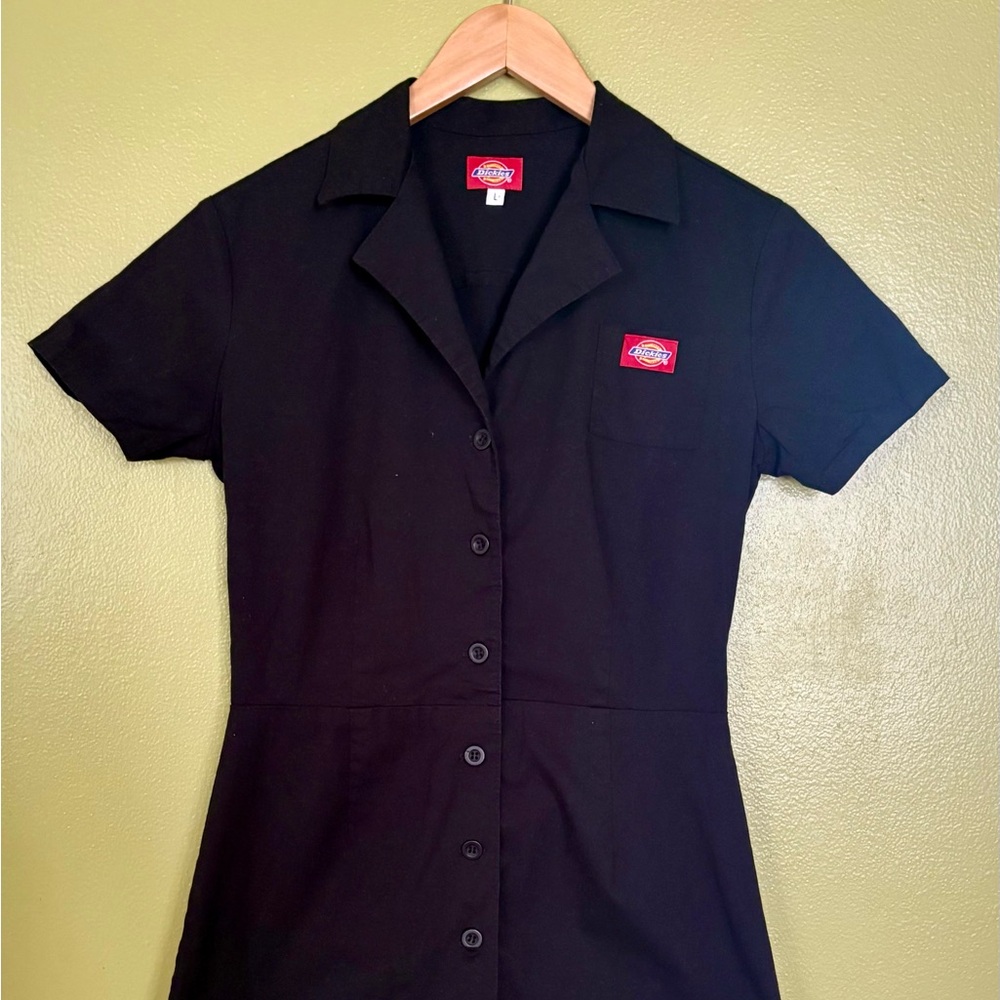 Dickies Black Short Sleeve Dress